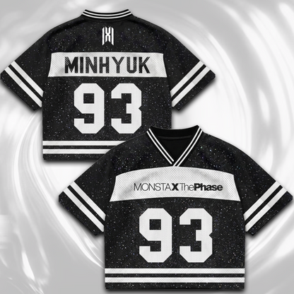 Star Night Monsta X The Phase Mixed Mesh Jersey Nexus Outfit Fan Edition