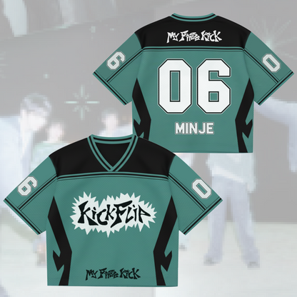 KickFlip Mini Album My First Kick Album Mixed Mesh Jersey Gift For Fans
