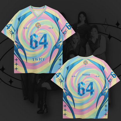 WAVESTEEᵀᴹ Tap Once To Twice 10 Years Anniversary Football Jersey