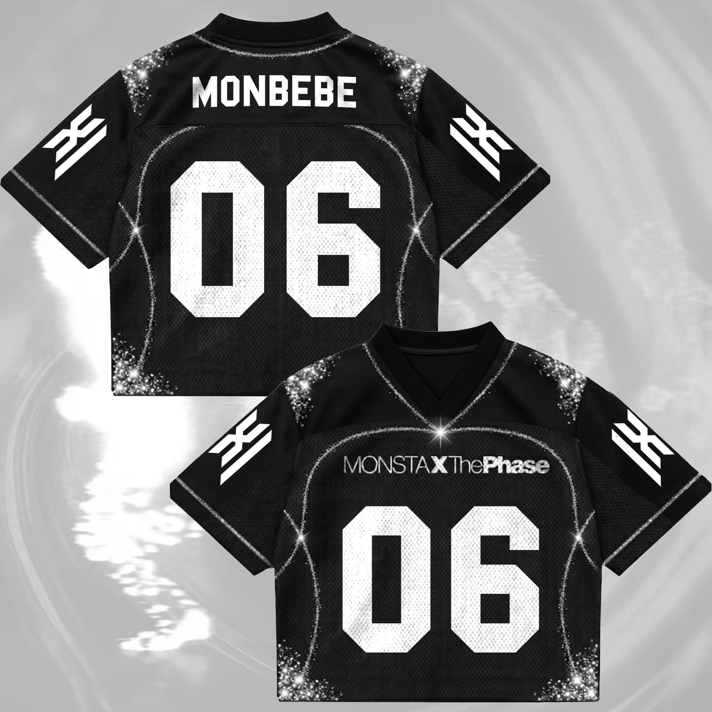 Queen Monsta X The Phase Mixed Mesh Jersey Nexus Outfit Gift For Fans