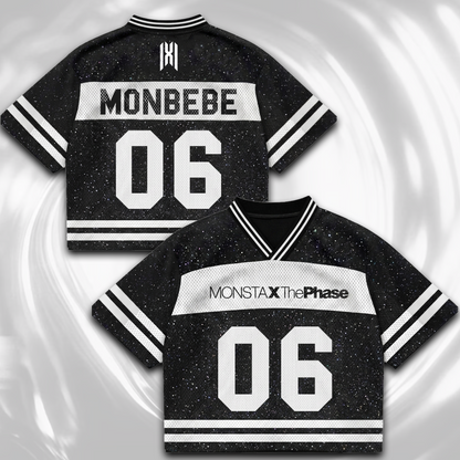 Star Night Monsta X The Phase Mixed Mesh Jersey Nexus Outfit Fan Edition