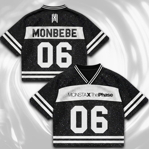 Star Night Monsta X The Phase Mixed Mesh Jersey Nexus Outfit Fan Edition