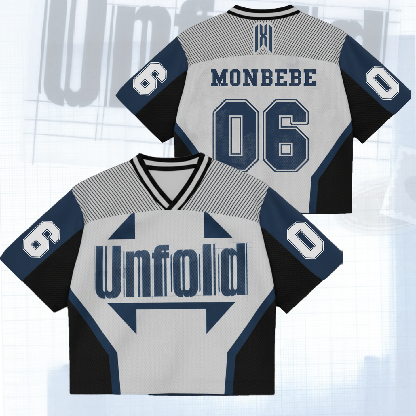Monstax Unfold Album Mixed Mesh Jersey Gifts