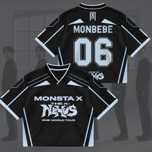 Galactic Monsta X World Tour The X Nexus Mixed Mesh Jersey