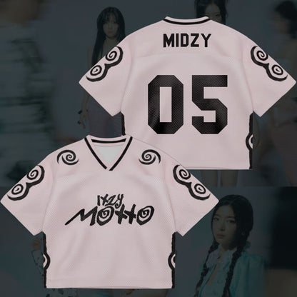 Itzy Motto Album Mix Mesh Jersey Edition