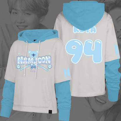 WAVESTEEᵀᴹ BT21 Kawai Collection BTS Shortstop Hoodie