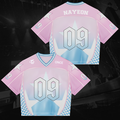 WAVESTEEᵀᴹ Twice One In a Milion 10th Anniversary Mixed Mesh Jersey