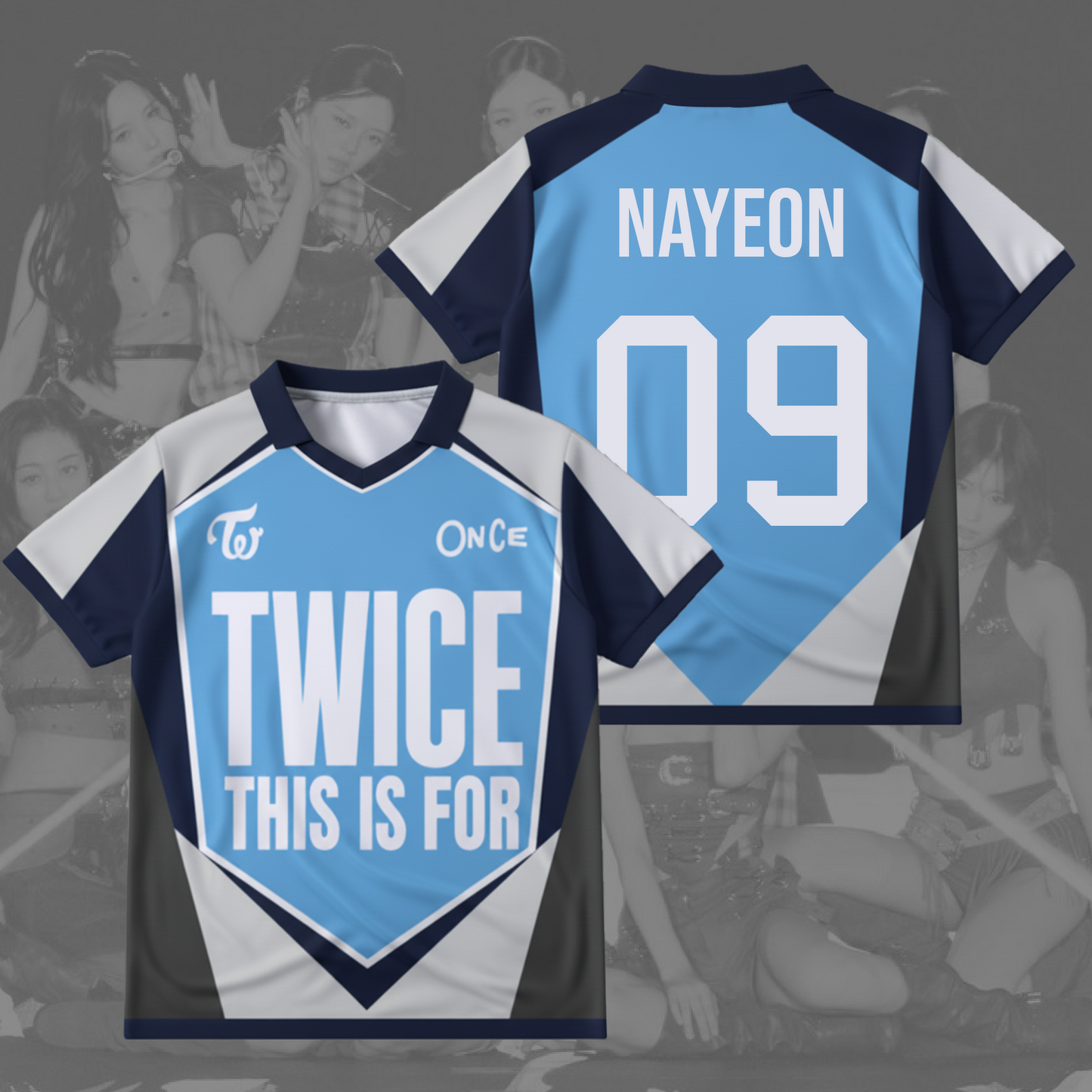 Twice This Is For Tour Ver 2 Winged Neck Baseball Shirt Gift For Fans