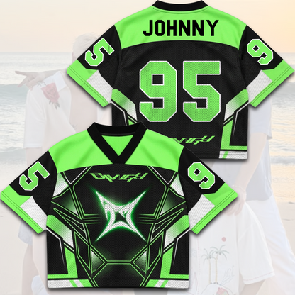 Sporty NCT 127 Blingy Album Mixed Mesh Jersey Gift For Fans