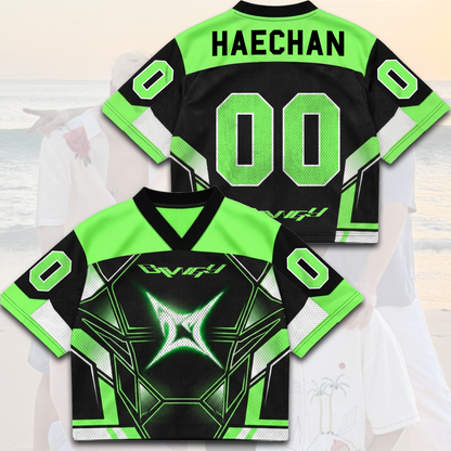 Sporty NCT 127 Blingy Album Mixed Mesh Jersey Gift For Fans
