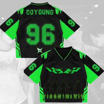 NCT 127 Blingy Domain Neo City Mixed Mesh Jersey Gift For Nctzen