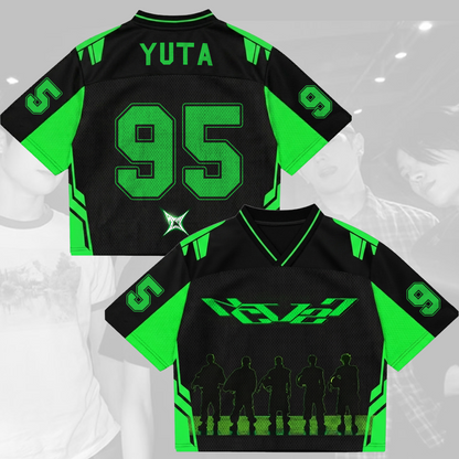 NCT 127 Blingy Domain Neo City Mixed Mesh Jersey Gift For Nctzen