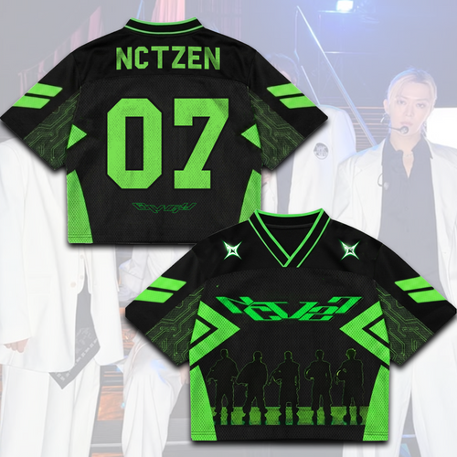 NCT 127 Come Back Blingy Album Mixed Mesh Jersey Fan Edition