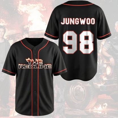 The Redline World Tour NCT 127 Baseball Jersey Gift For Fans
