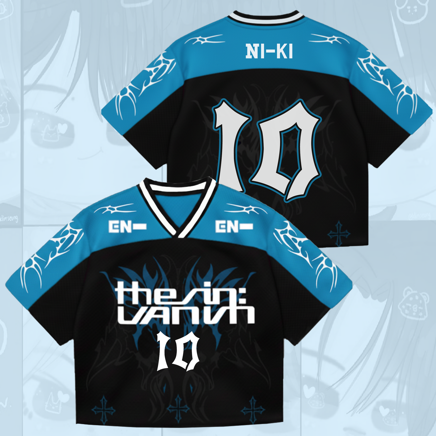 THE SIN: VANISH Enhypen Album Mixed Mesh Jersey