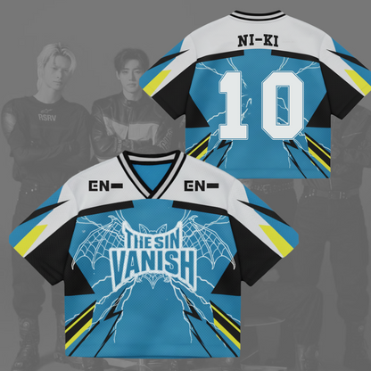 Enhypen Album The Sin Vanish Ver 3 Mixed Mesh Jersey