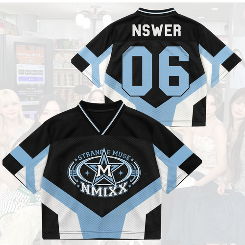Vivid Strange Muse  Mixed Mesh Jersey Fanmerch For Nswer