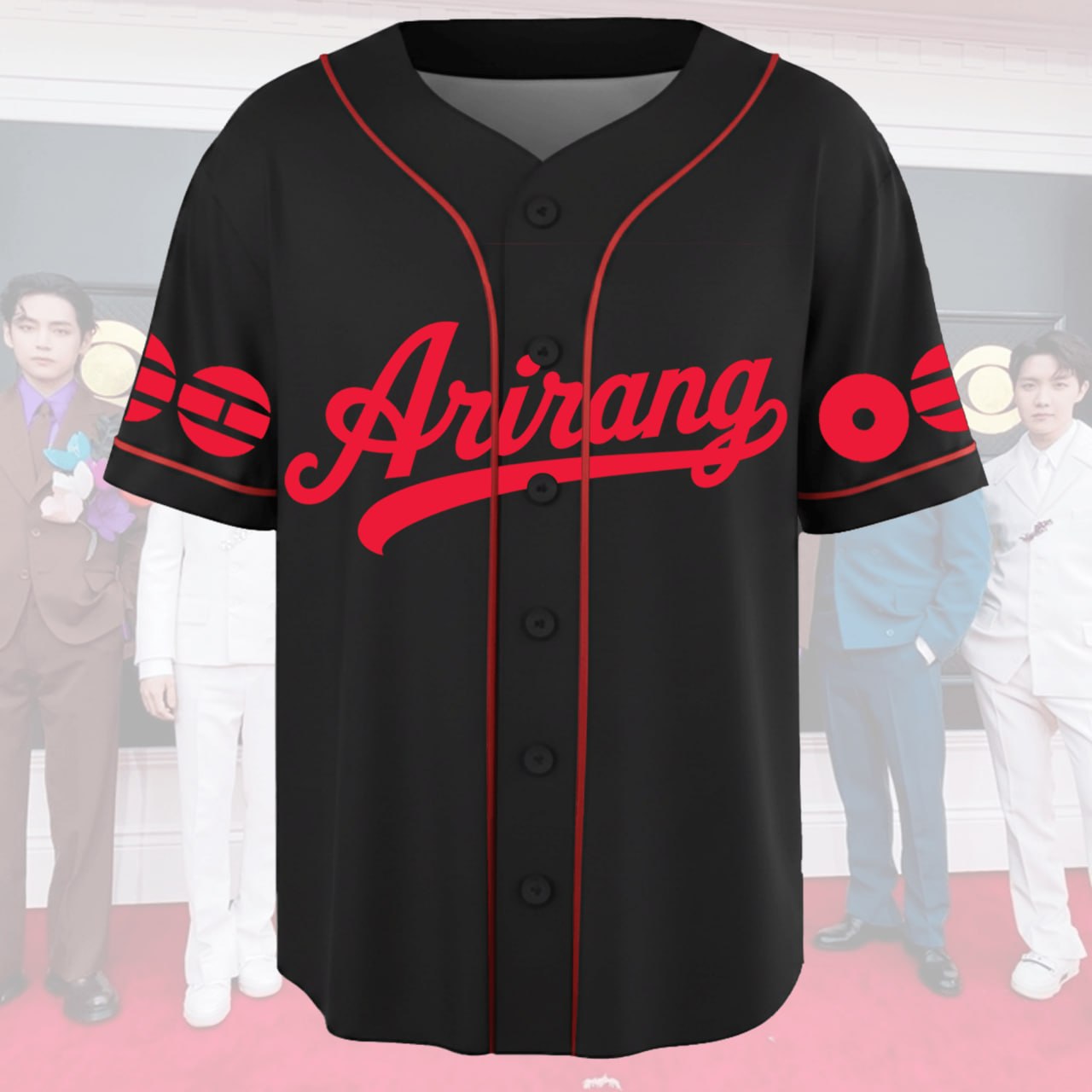 Adorable Gangster BTS Arirang World Tour Baseball Jersey