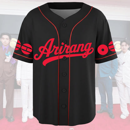 Adorable Gangster BTS Arirang World Tour Baseball Jersey