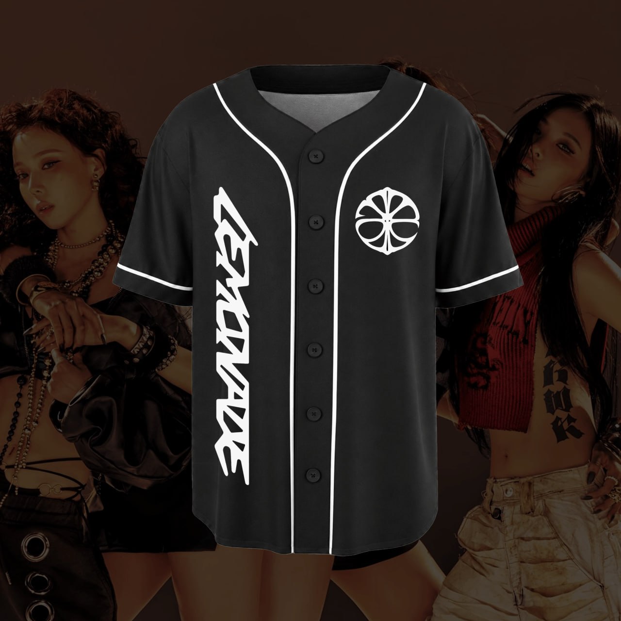 Aespa Karina Lemonade Album Baseball Jersey Fan Edition