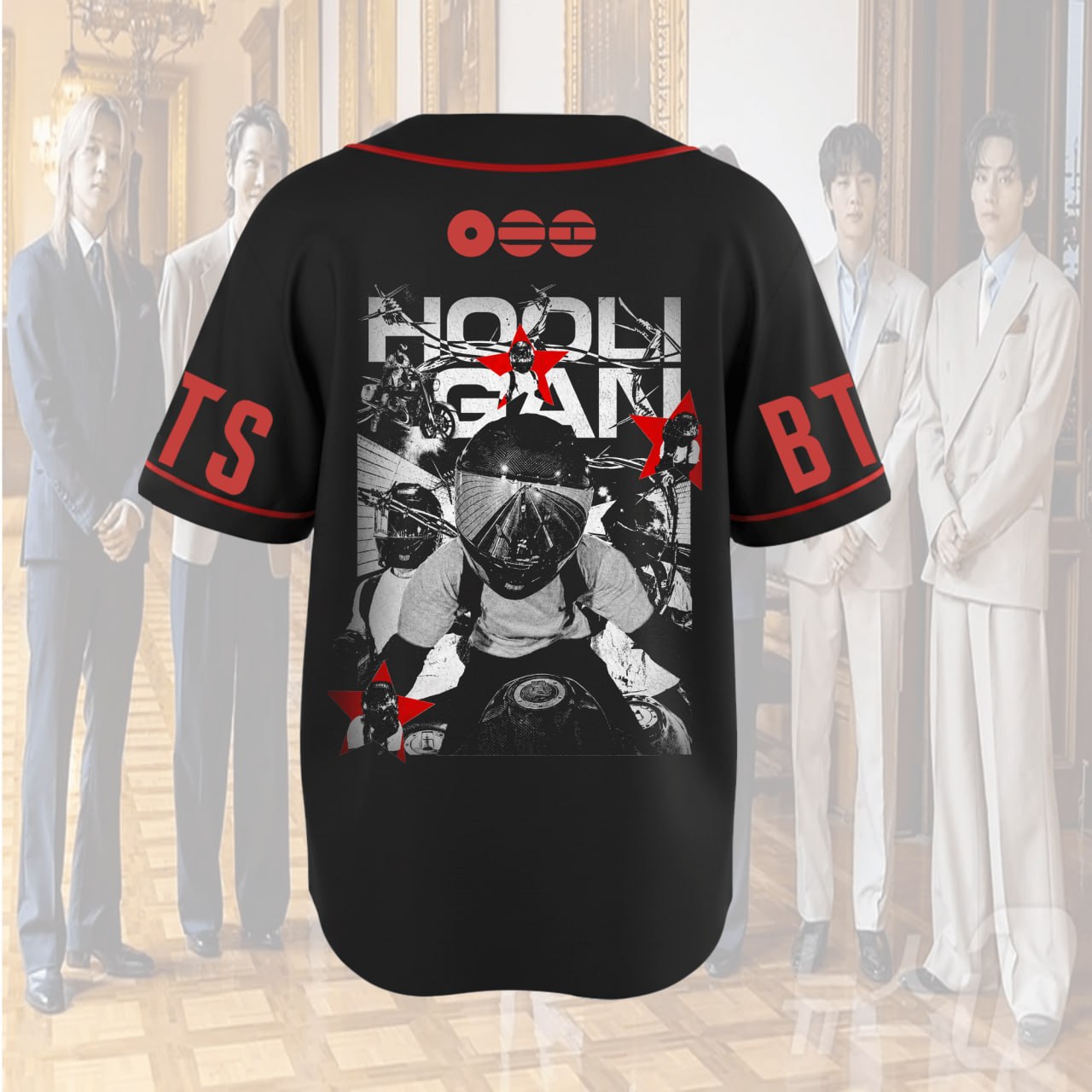Jungkook Rider Arirang World Tour Baseball Jersey Fan Edition