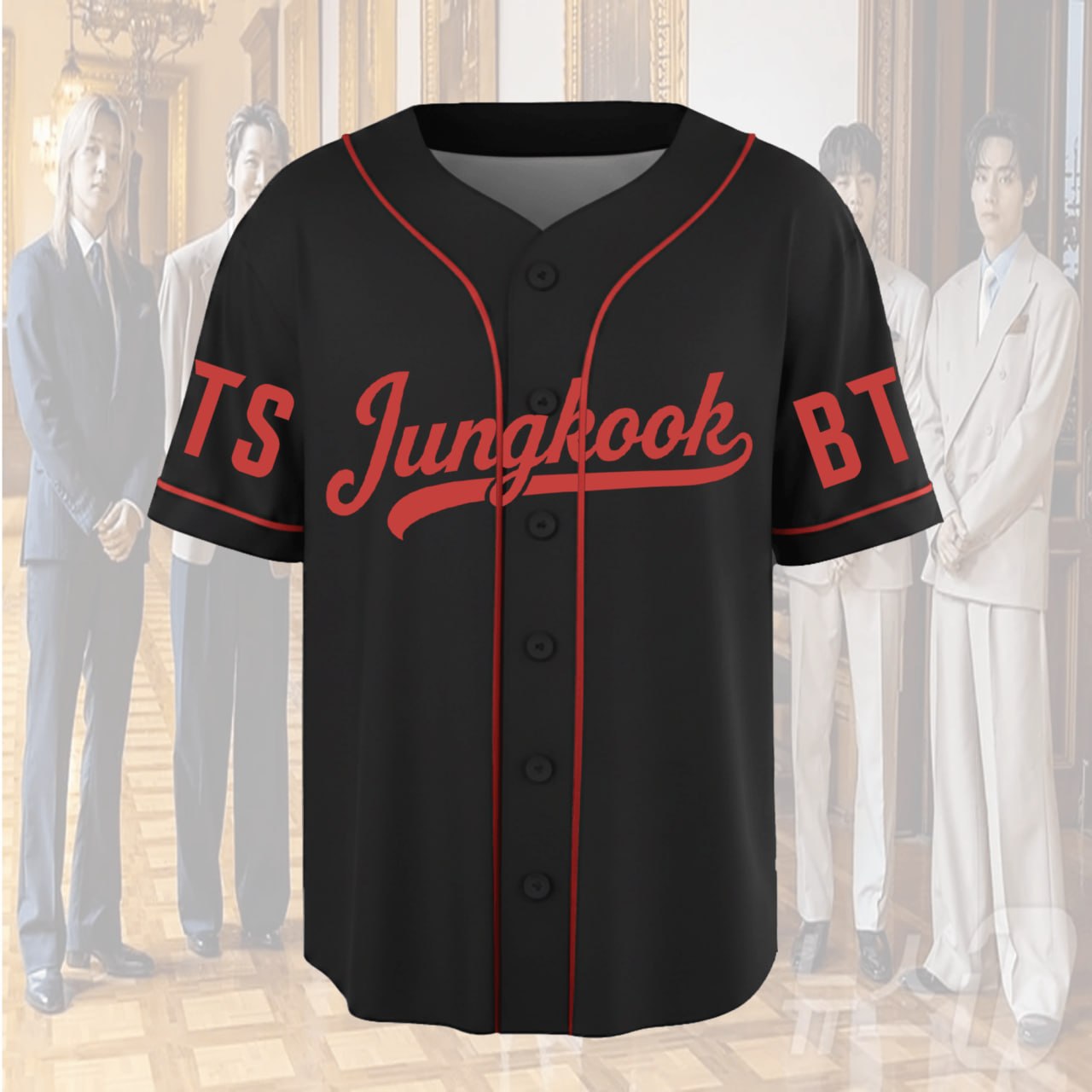 Jungkook Rider Arirang World Tour Baseball Jersey Fan Edition