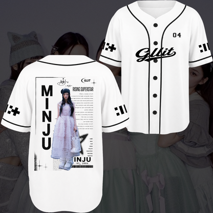 Illit Chronicles Concert Baseball Jersey Gift For Fans