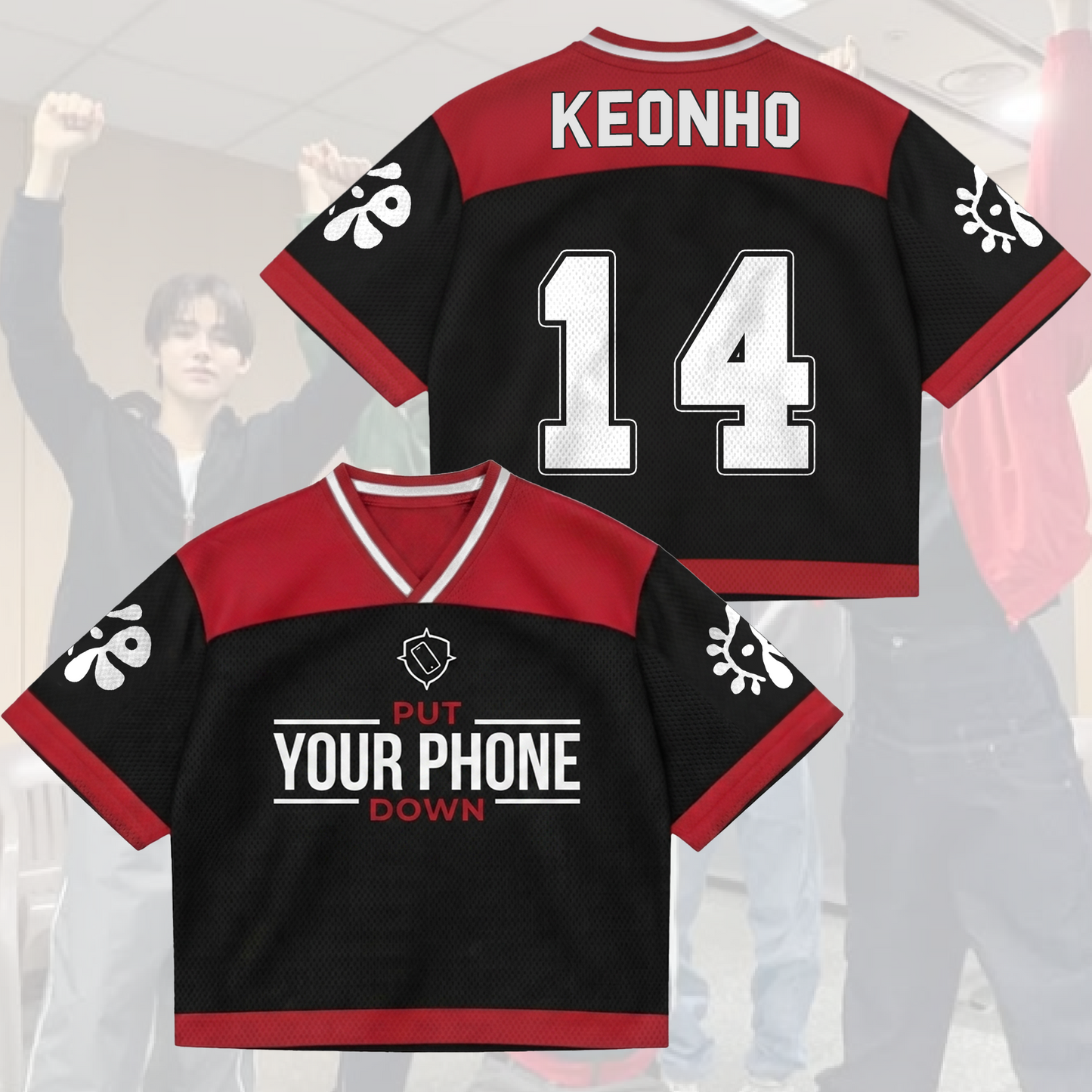 Cortis Tour Put Your Phone Down Mixed Mesh Jersey Gift For Fans