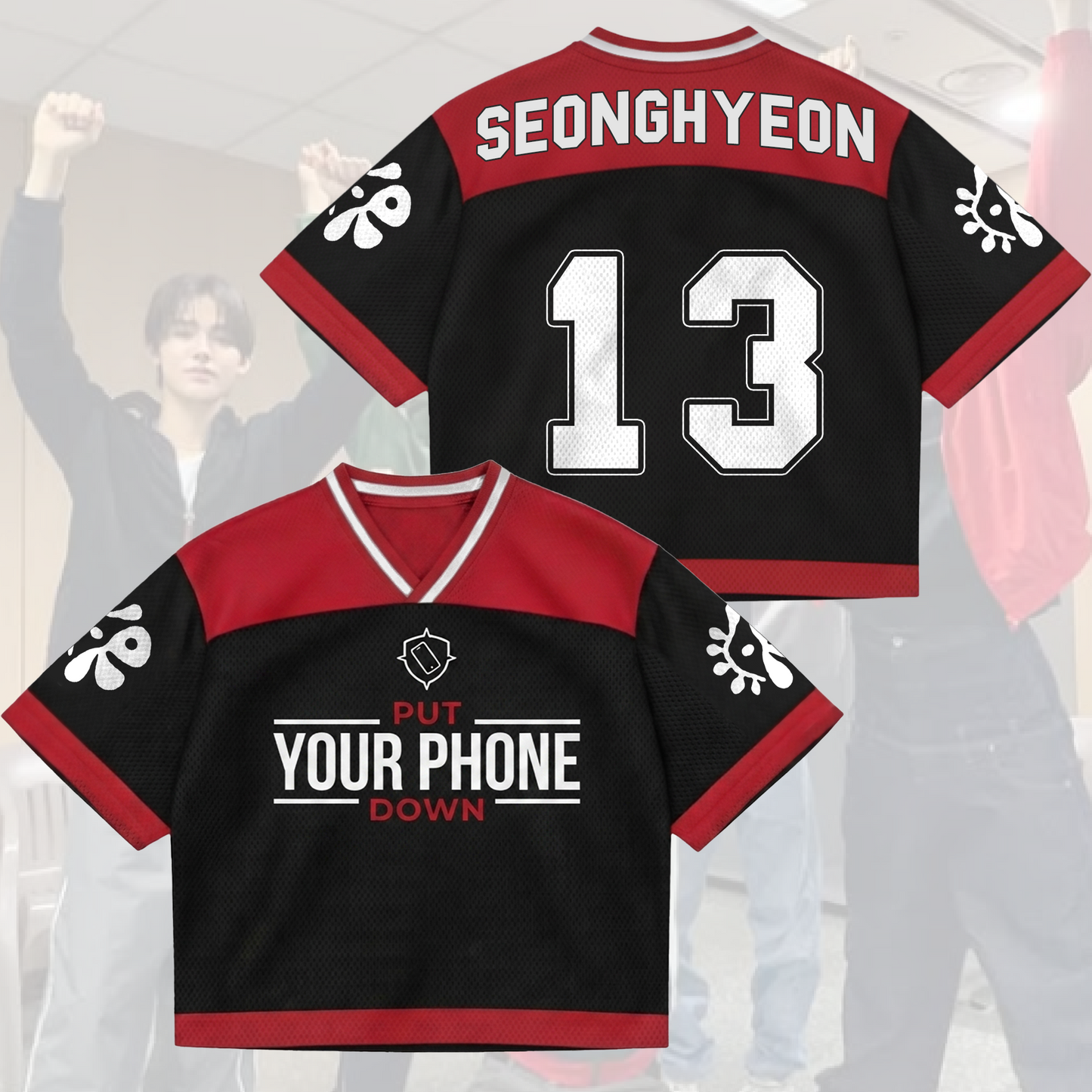 Cortis Tour Put Your Phone Down Mixed Mesh Jersey Gift For Fans