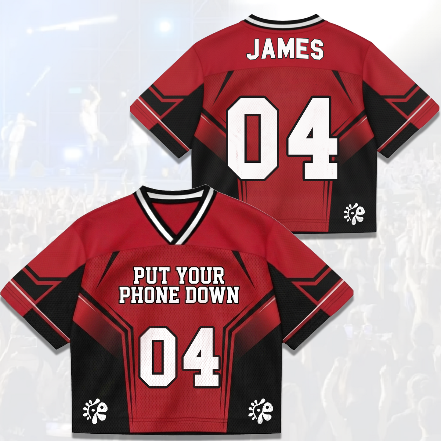 Connected Cortis Tour Put Your Phone Down Mixed Mesh Jersey Fan Edition