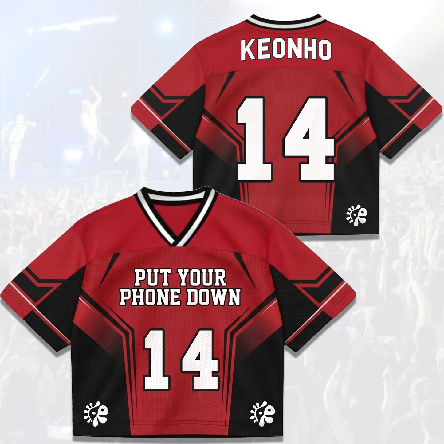 Connected Cortis Tour Put Your Phone Down Mixed Mesh Jersey Fan Edition