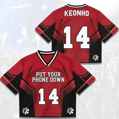 Connected Cortis Tour Put Your Phone Down Mixed Mesh Jersey Fan Edition
