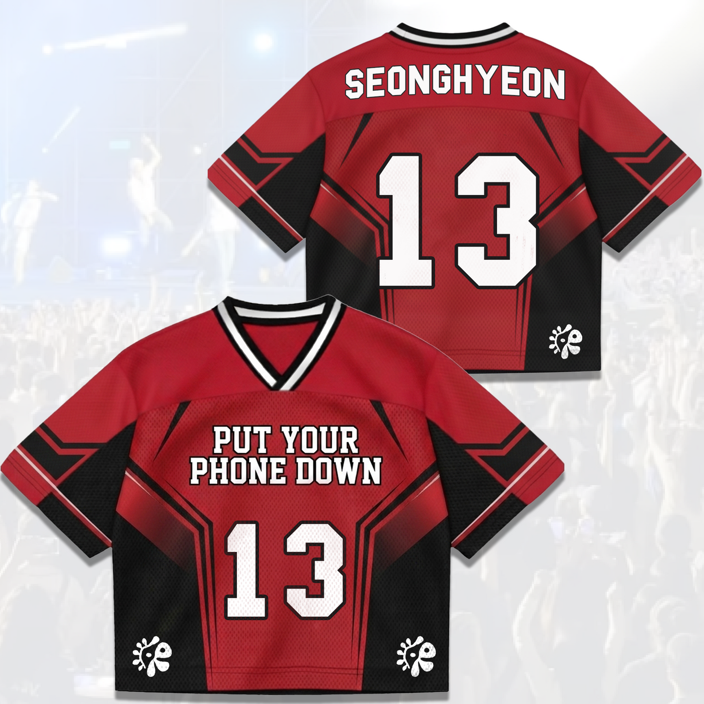 Connected Cortis Tour Put Your Phone Down Mixed Mesh Jersey Fan Edition