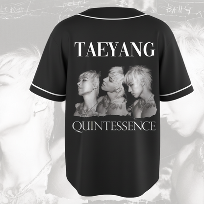 Taeyang Quintessence ALbum Big Bang Concert Baseball Jersey