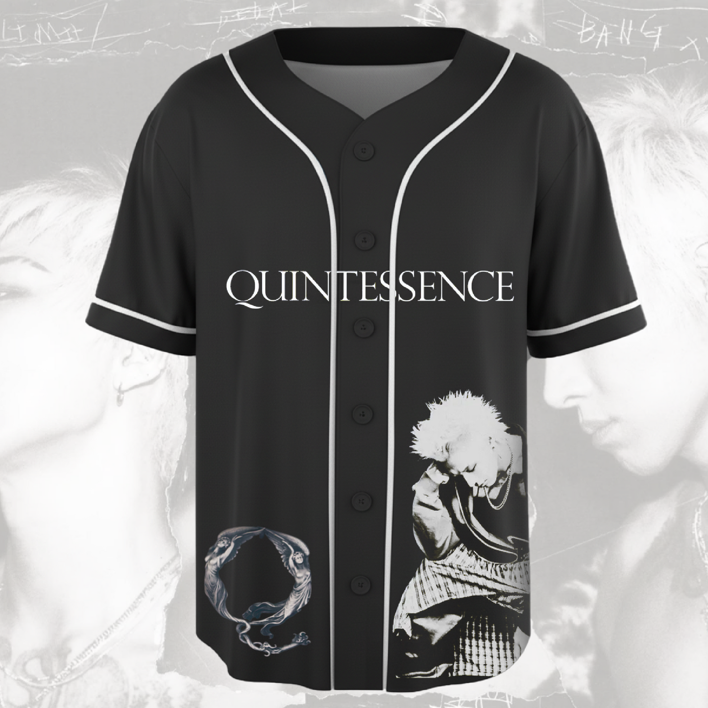 Taeyang Quintessence ALbum Big Bang Concert Baseball Jersey