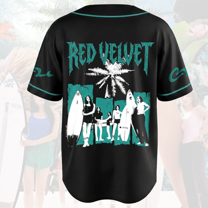 Red Velvet Come Back Velvet Summer Album Baseball Jersey Gift For Fans