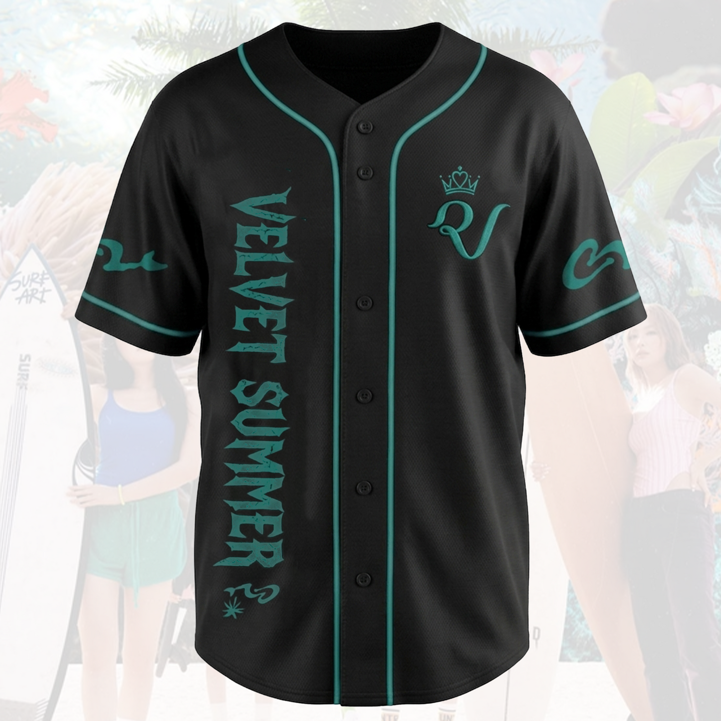 Red Velvet Come Back Velvet Summer Album Baseball Jersey Gift For Fans