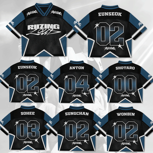 RIIZE Concert Tour 2025 Mixed Mesh Jersey Football Ver 2