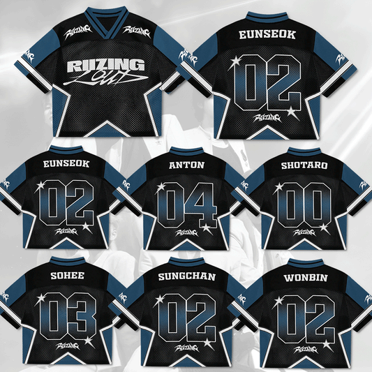 RIIZE Concert Tour 2025 Mixed Mesh Jersey Football Ver 2
