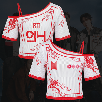 Arirang Blossom Tour BTS Off Shoulder Mesh Gift For Army