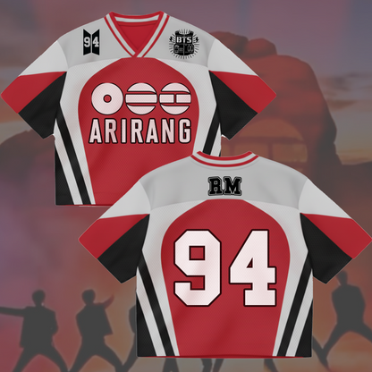 Arirang BTS Album Concert Mixed Mesh Jersey Gifts