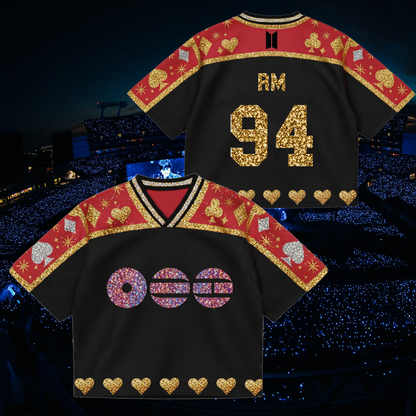 The City Las Vegas Arirang World Tour Mixed Mesh Jersey Gift For Fans