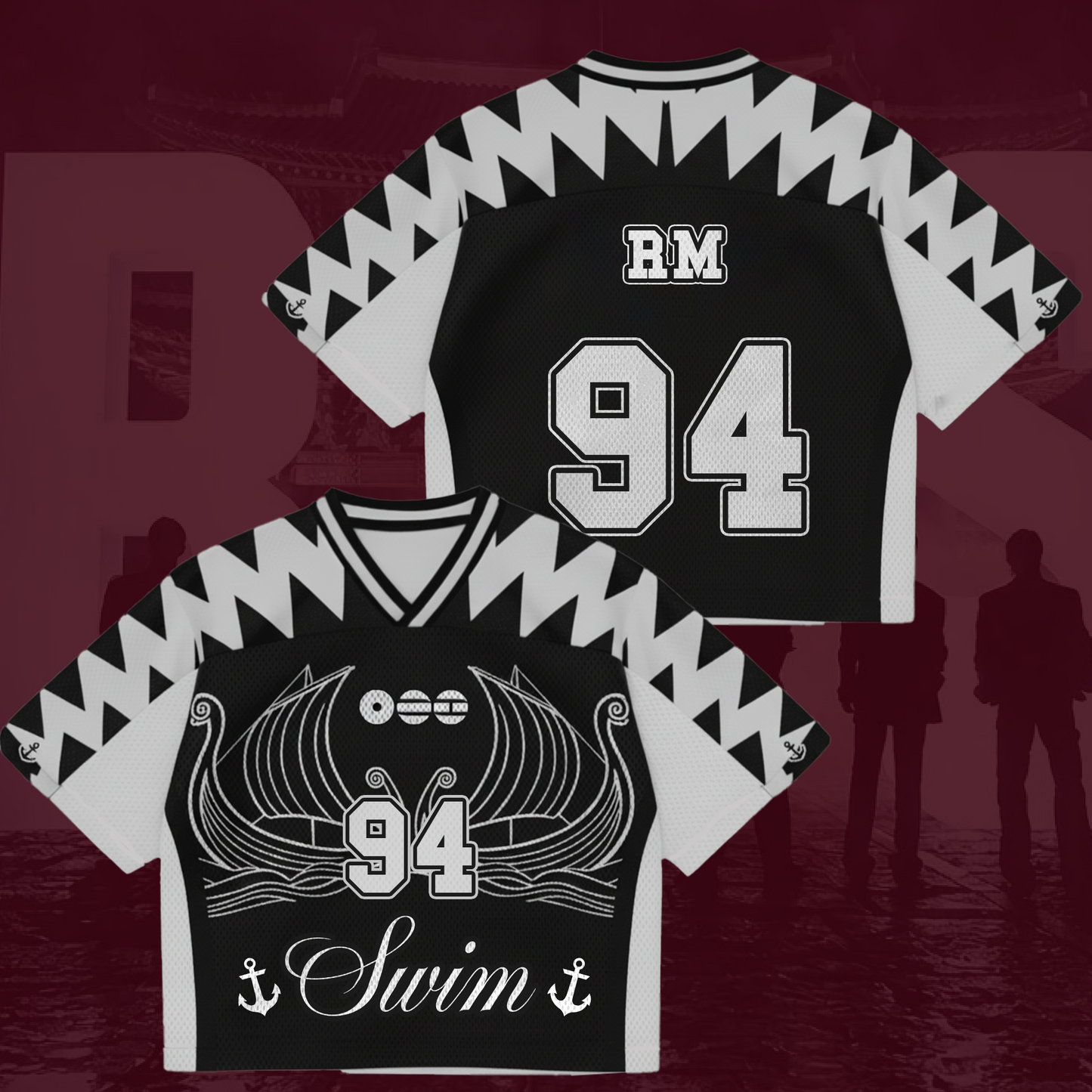 Swim BTS Arirang 2026 World Tour  Mixed Mesh Jersey Gifts For Lovers