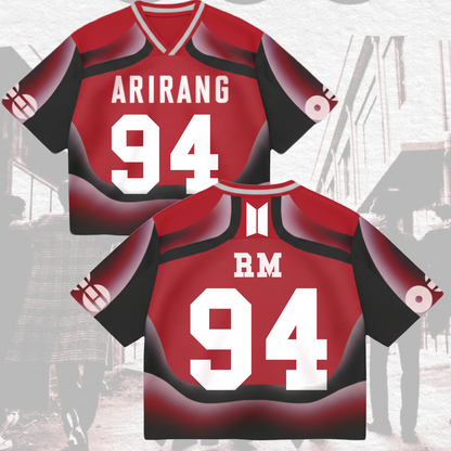 Heartfelt BTS 2026 World Tour Mixed Mesh Jersey Gifts