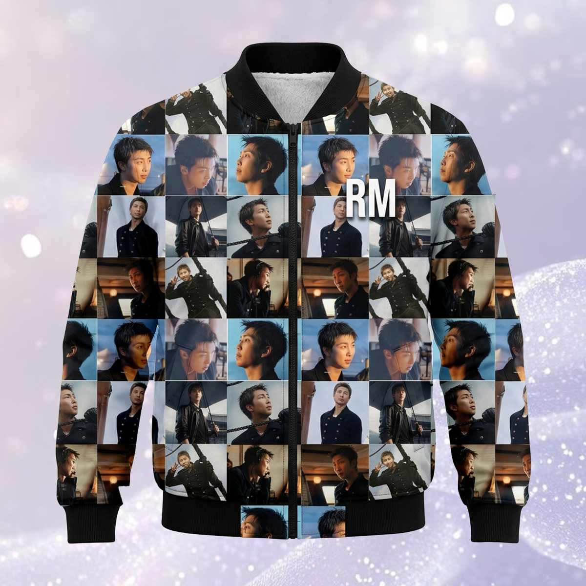 Suga Swim Arirang World Tour Bomber Jacket Gifts for Army