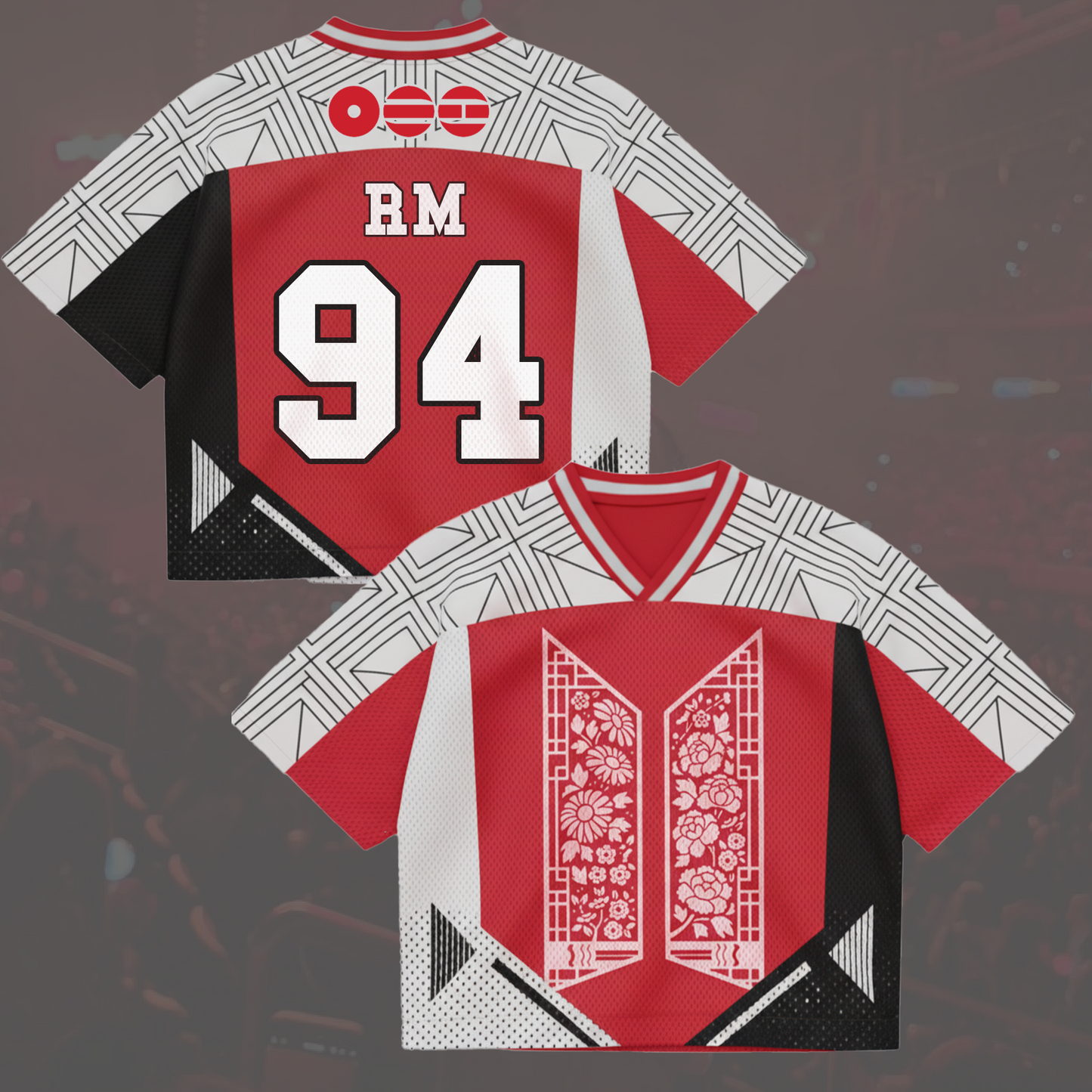 Bridge Arirang World Tour Mixed Mesh Jersey Gifts For Lovers