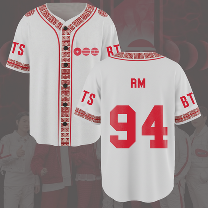 OT7 Reunion Traditional BTS World Tour Baseball Jersey