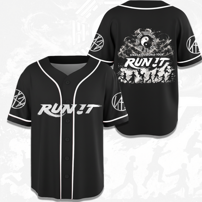 Shadow Stray kids Run It World Tour Baseball Jersey Gift For Fans