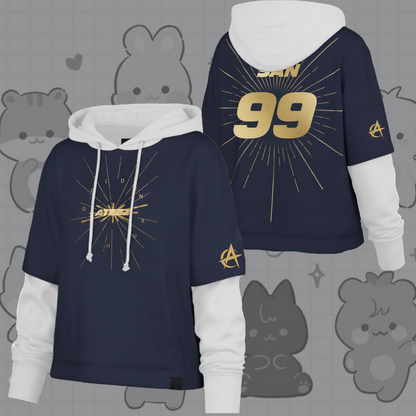 WAVESTEEᵀᴹ  Ateez Golden Hour Shortstop Hoodie