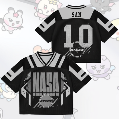ATEEZ Nasa Golden Hour Part 4 ALbum Mixed Mesh Jersey